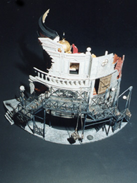 Models of Frédéric PINEAU's set design (Prague)